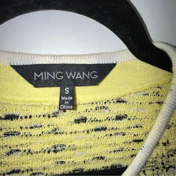 MING WANG Hook Closure Texture Long Sleeve Cardigan - Picture 3 of 7